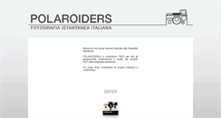 Desktop Screenshot of polaroiders.it